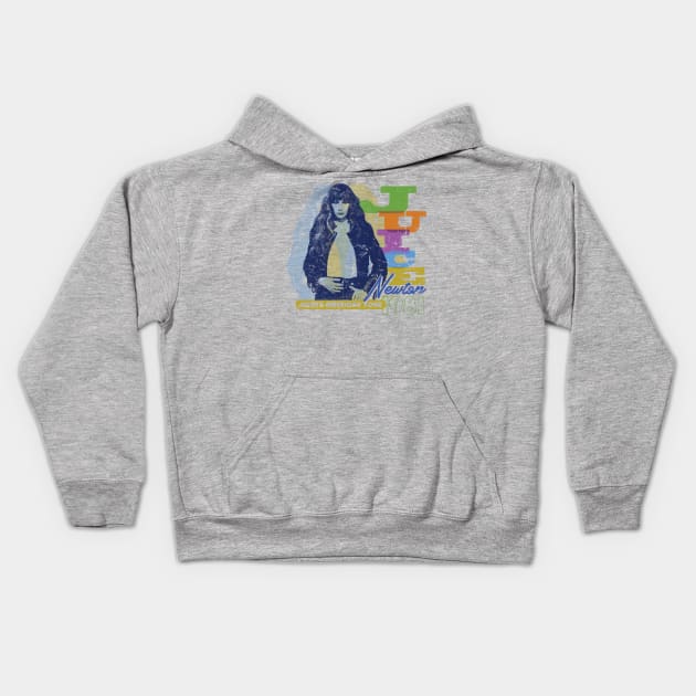 Juice Newton Kids Hoodie by MindsparkCreative